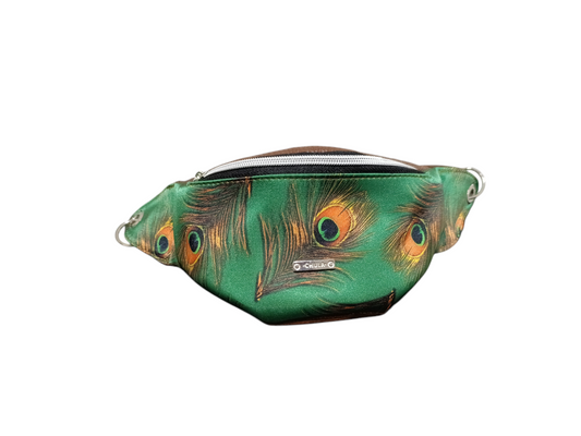 KANGAROO BAG - Green Peacock