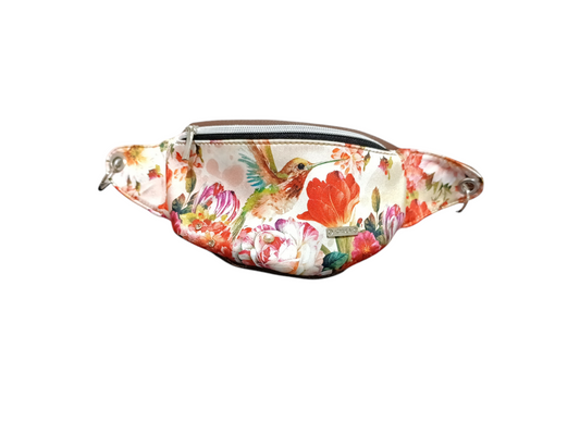 KANGAROO BAG - Colibrí Primavera Rojo